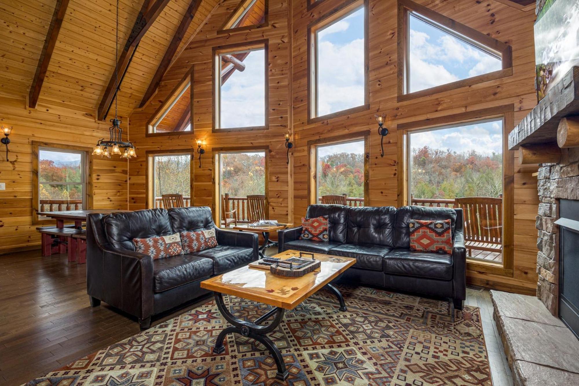 Ridge View Lodge Nature And Mountain View - Hot Tub - Firepit - Yard - Games Gatlinburg Zewnętrze zdjęcie