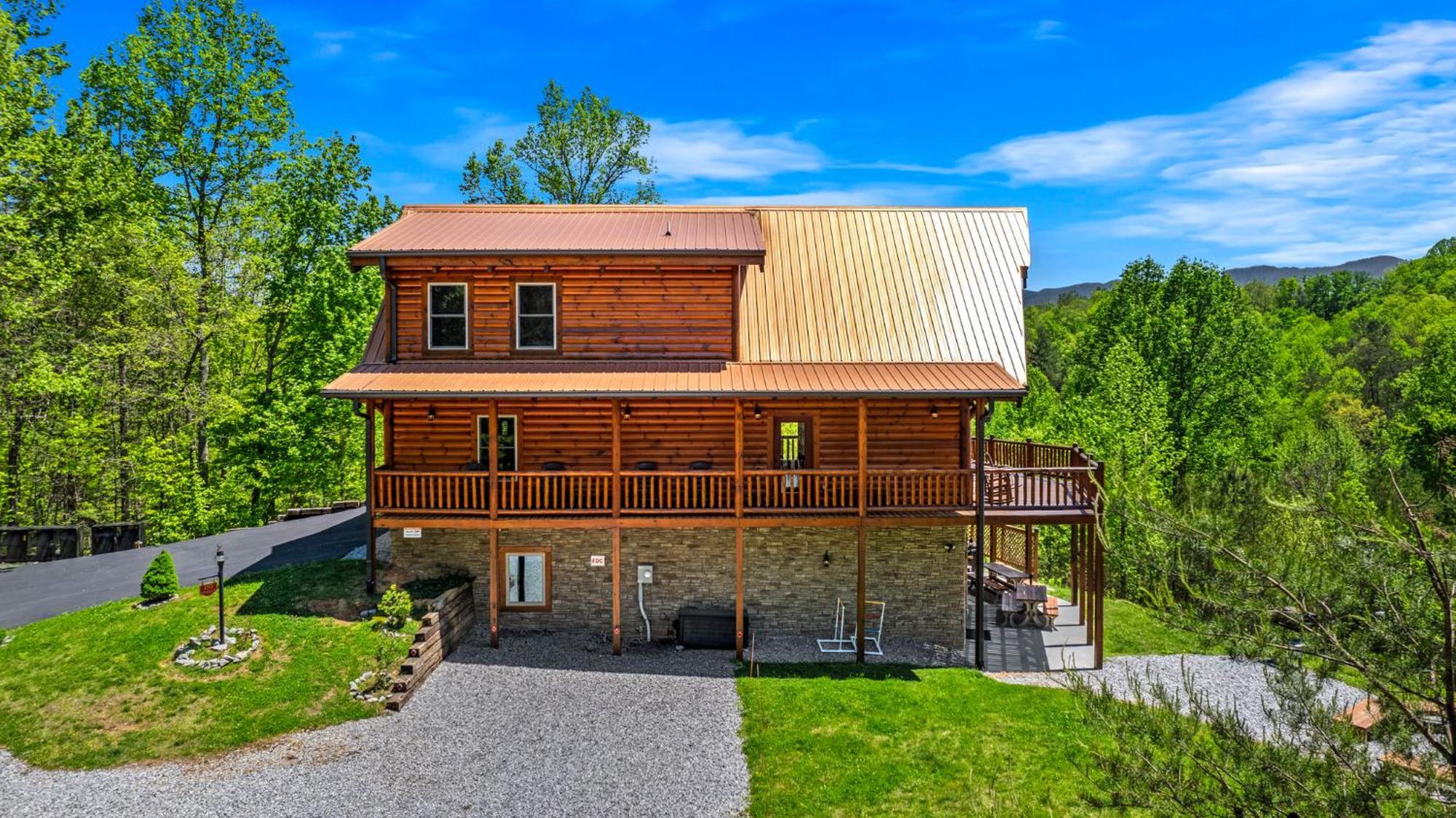 Ridge View Lodge Nature And Mountain View - Hot Tub - Firepit - Yard - Games Gatlinburg Zewnętrze zdjęcie